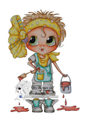 Messy painter watermaked