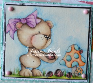 Winston Bear Etty Friends close up