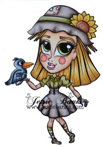 Little Scarecrow Keri Close up