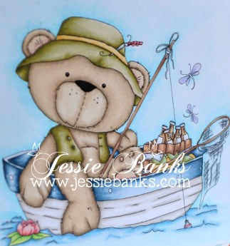 Winston Gone Fishing ckise up