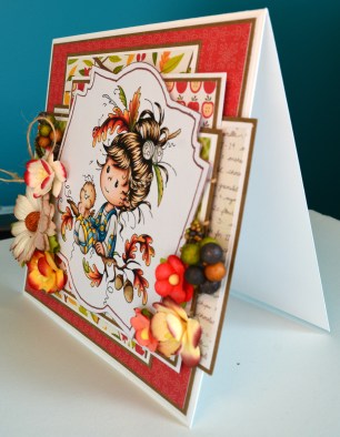 Wee Stamps Oak Tree Girl 2