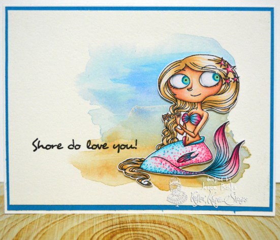 Kraftin Kimmie Stamps - Sea Jewles - Jessie Banks