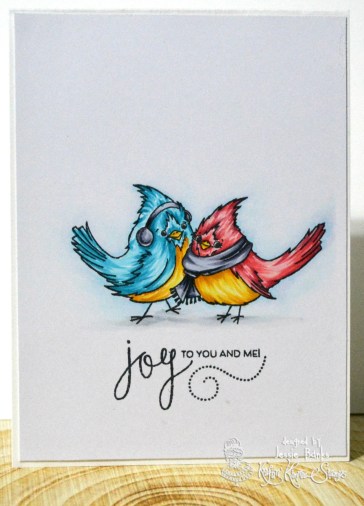 Kraftin Kimmie Stamps - bird - Jessie Banks