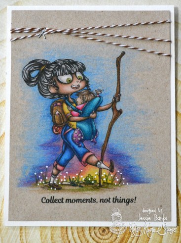 Kraftin Kimmie stamps - Adventure Mom - Jessie Banks