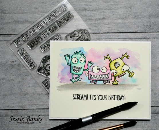 MFT Stamps - Monster Sized - Jessie Banks