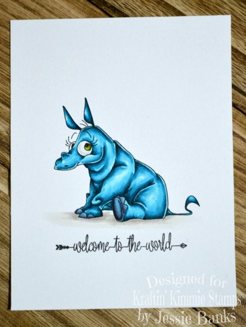 Kraftin Kimmie Stamps - Wild World - Jessie Banks