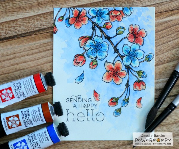 Power Poppy - Blossoming Cherries - Jessie Banks