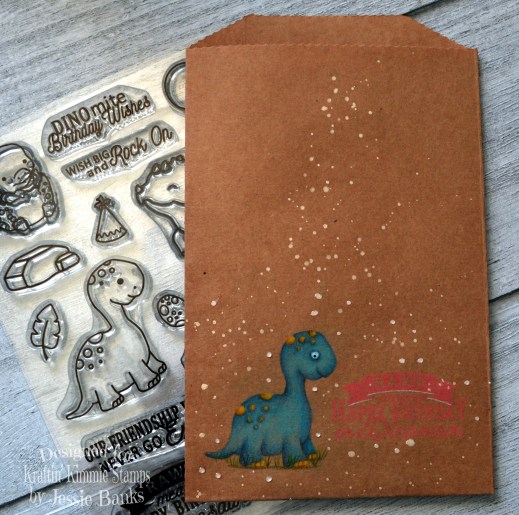 Kraftin Kimmie Stamps - Dino-mite Pals - Jessie Banks 3