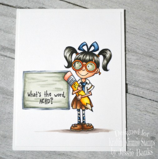 Kraftin Kimmie Stamps - Smarty Pants - Jessie Banks