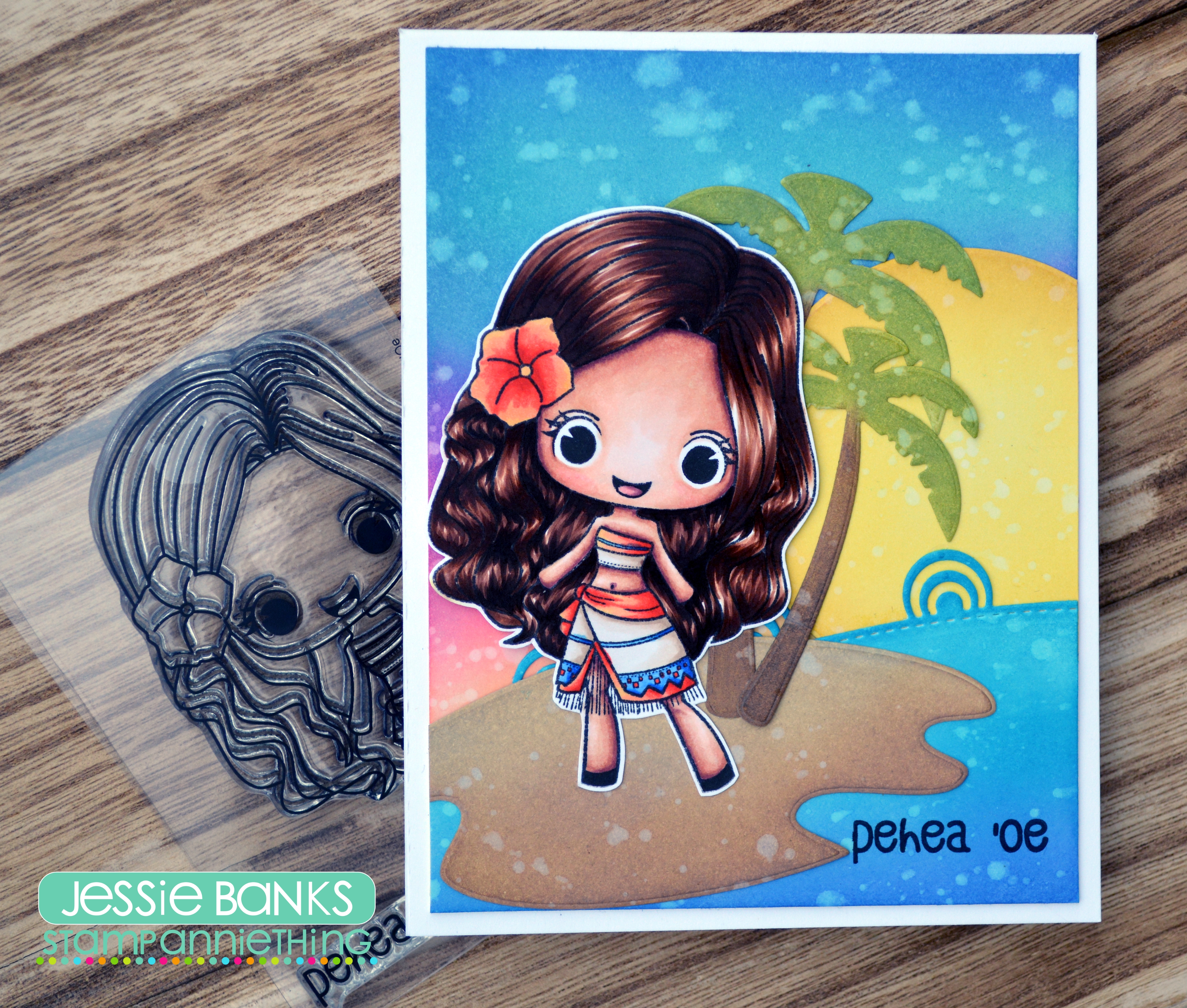 Stamp Anniething - Chloe Pehea 'Oe - Jessie Banks