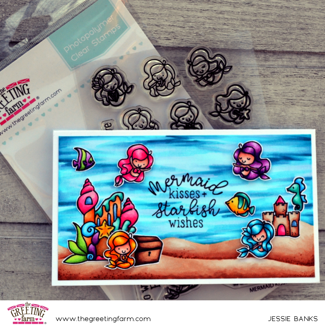 The Greeting Farm - Mermaid Kisses - Jessie Banks