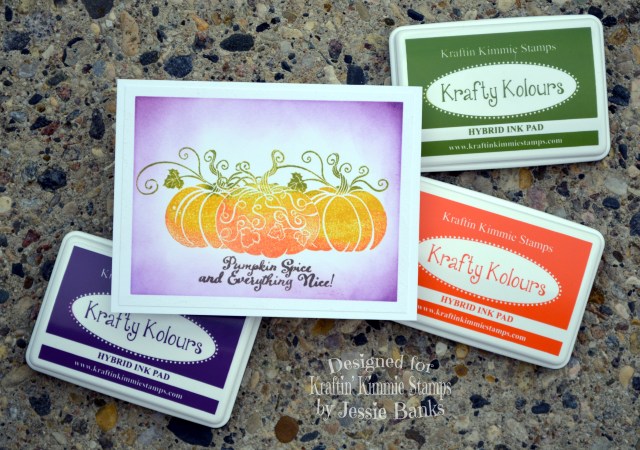 Kraftin Kimmie Stamps - Grateful Pumpkins - Jessie Banks