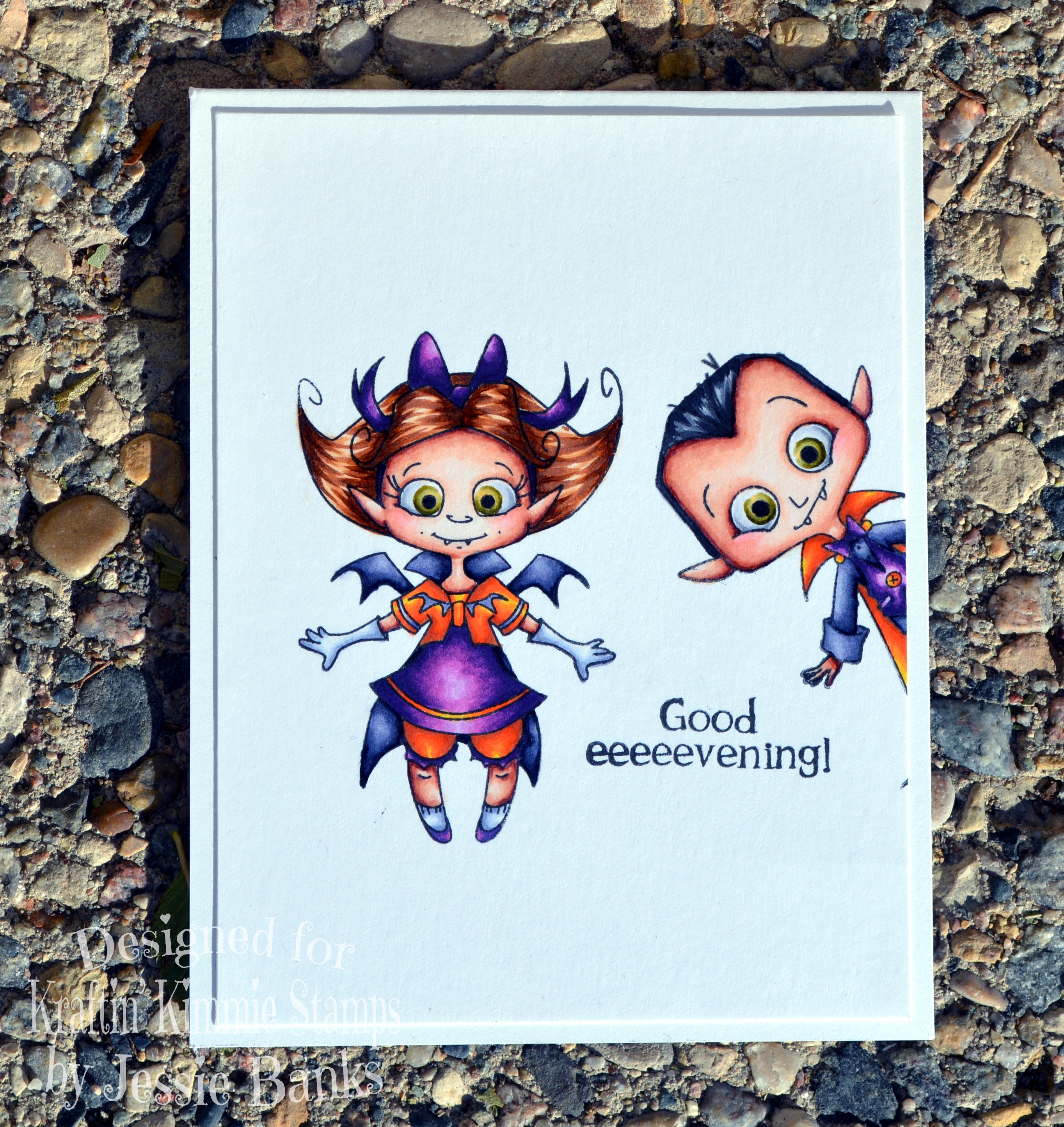 Kraftin Kimmie Stamps - Spooky suckers 2- Jessie Banks