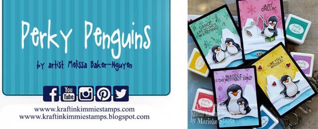 Kraftin Kimmie stamps - Polar Pals - Jessie Banks