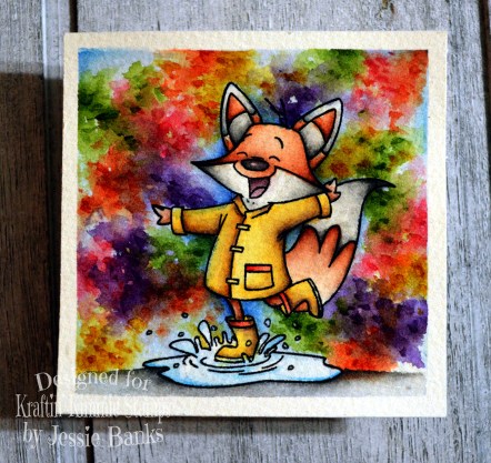 Kraftin Kimmie Stamps - Puddle Jumpers - Jessie Banks