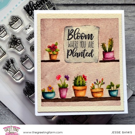 The Greeting Farm - Potted Plants 2 - Jessie Banks
