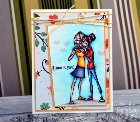 kraftin kimmie stamps - you complete me - jessie banks