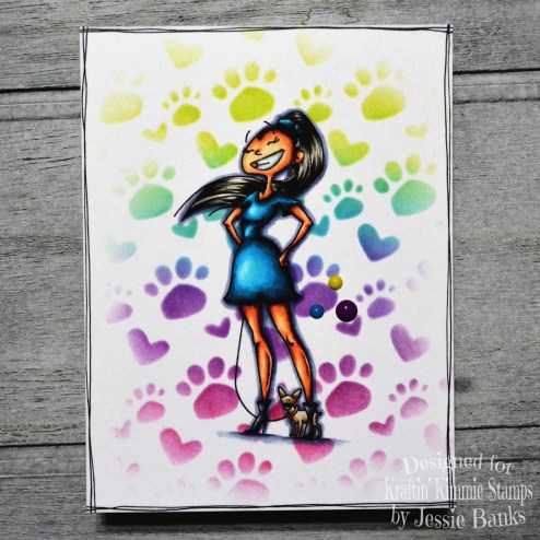 Kraftin Kimmie Stamps - It's a dogs life - Jessie Banks.jpg