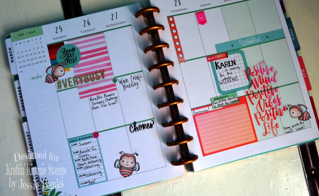 Kraftin Kimmie Stamps - Sweet as can bee - Jessie Banks