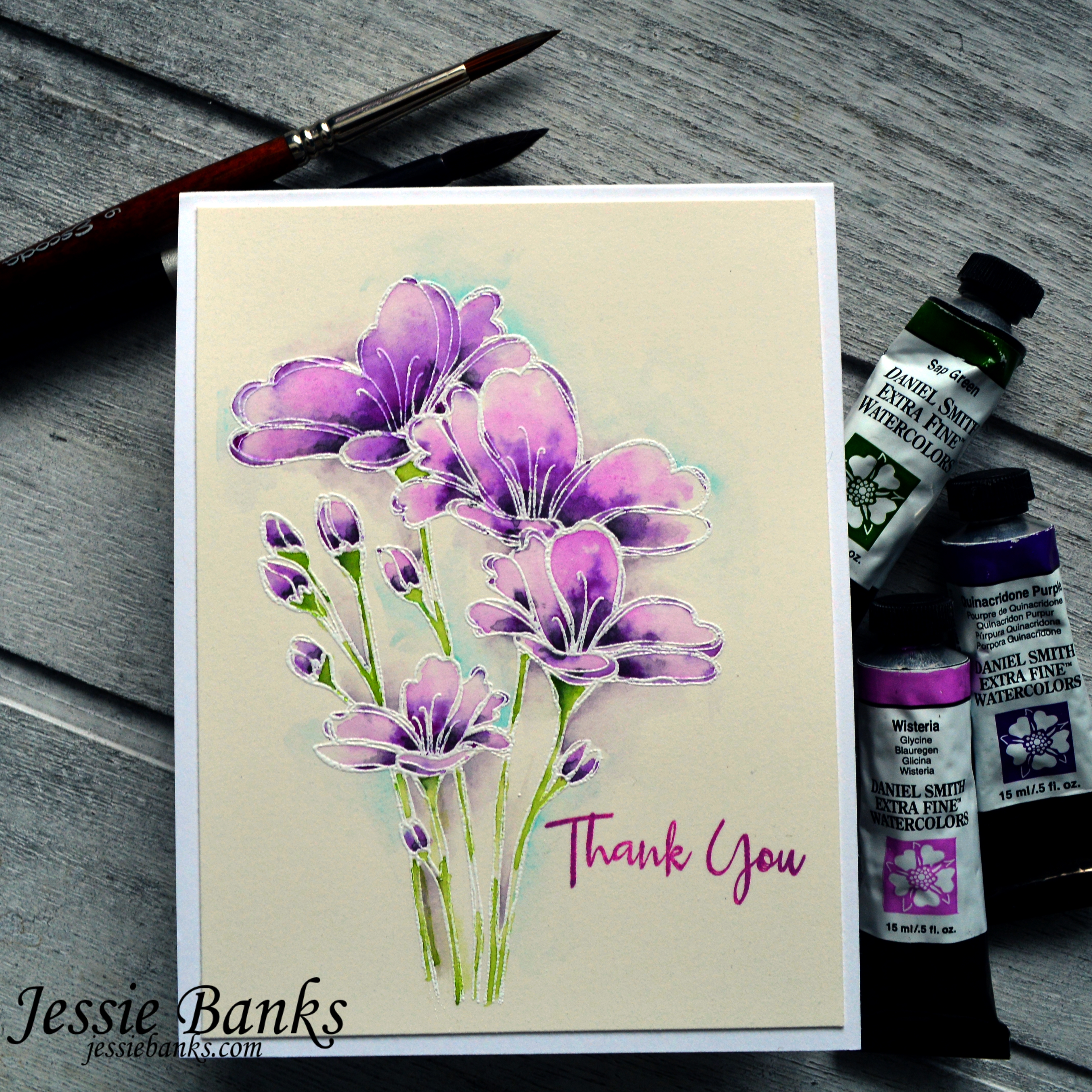 Simon Says Stamp - Bouquet of thanks - Jessie Banks 3